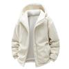 Corduroy Hooded Cotton-padded Clothes for Men and Women, Winter Thickened Cotton-padded Clothes, Fleece Couple's Cotton-padded Jackets
