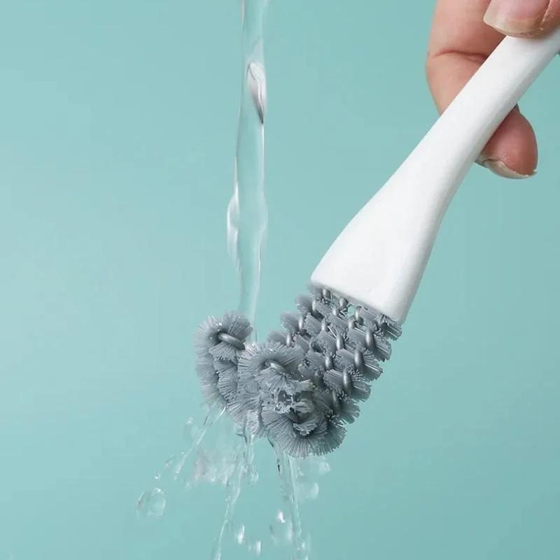 1/2/4Pcs Versatile Kitchen Cleaning Brush Perfect for BBQ Oven More Tough On Grease Safe On Surfaces Ideal for Home School Use