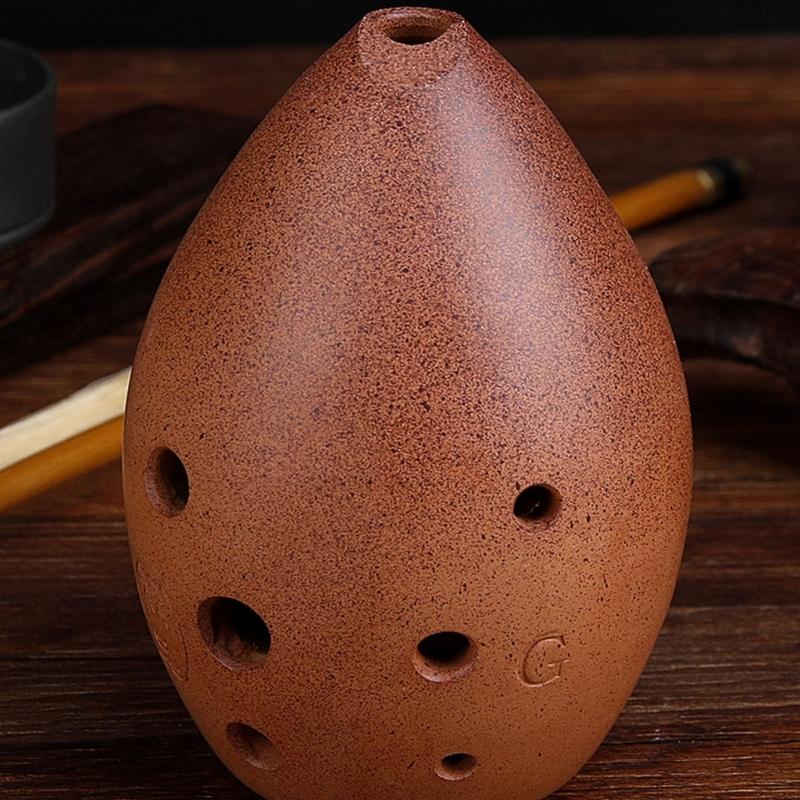 Professional Chinese G Key Ocarina Handcrafted From Clay With 8 Holes Ideal For Classical Music Lovers And Beginners
