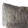 Les Trésors De Lily [Q4408] - Taupe Gray 'Charleston' Velvet Cushion - 40 Cm