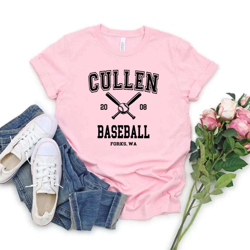 Twilight T Shirt Forks T-shirt Cullen Baseball Shirt Unisex Unisex Unisex Tshirts Graphic Tee Streetwear Unisex Top Crewneck Tshirts Unisex