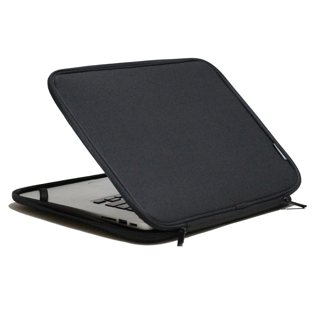Inntzone Laptop Pouch Bag Transparent Fixing Band Two-Tone Case (B Type)