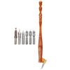 7pcs Flat Nibs Calligraphy Dip Pen Resin Handle Oblique Pen Holder Antique Dip Pen Set  For Artists