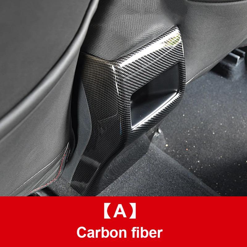 For Toyota Corolla E210      2024 ABS Car Rear Armrest Box Air Vent Outlet Trim Cover Decoration Accessories