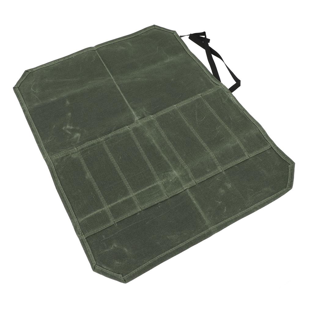 Chef Tool Roll Bag Water Resistant Portable Chef Fork Tool Holder Pouch for Kitchen Utensils Traveling Camping