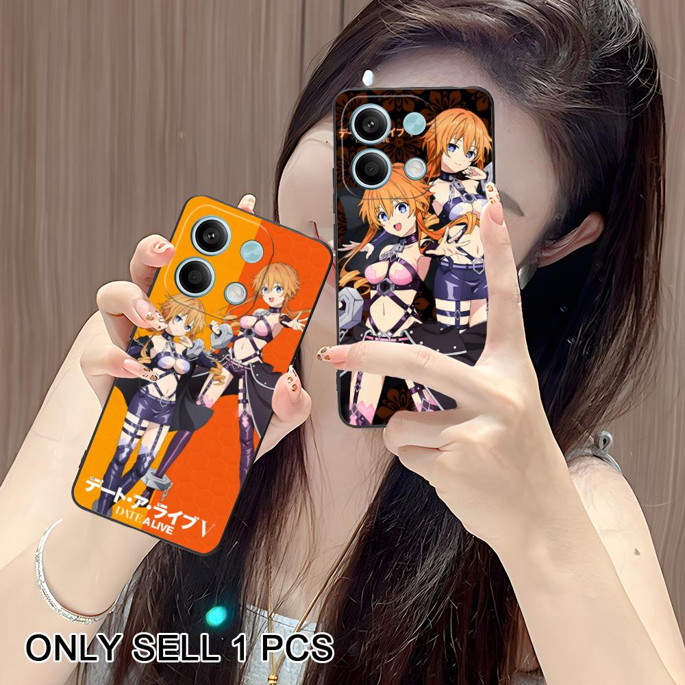 Date a Live Yamai Kaguya Matte TPU Mobile Phone Case for POCO M7 M6 M5 M4 M3 X7 X6 X5 X4 X3 Pro GT 5G Colorful Printing Cover