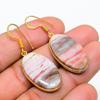 Bloodstone Gemstone 925 Solid Sterling Silver Jewelry Earring 1.69" GK-5725