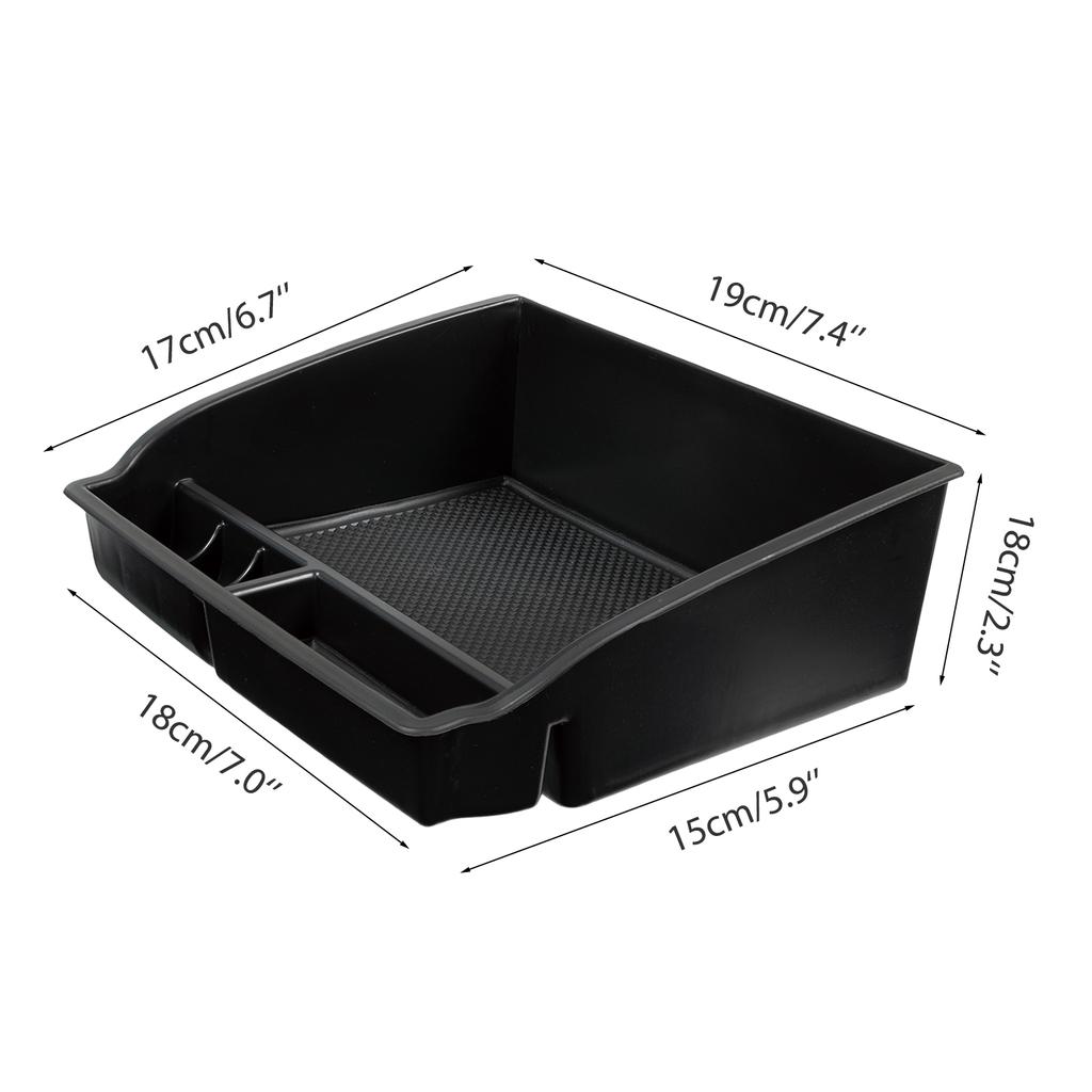 For Toyota Hilux 2015 - 2018    2022 Interior Central Armrest Organizer Storage Box Container Pallet Center