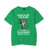 Men's T-shirt Please Do Not Disturb I Am Disturbed Enough Already Kawaii T Shirt Men Women Tees Angry Cat Male Classic T-shirt