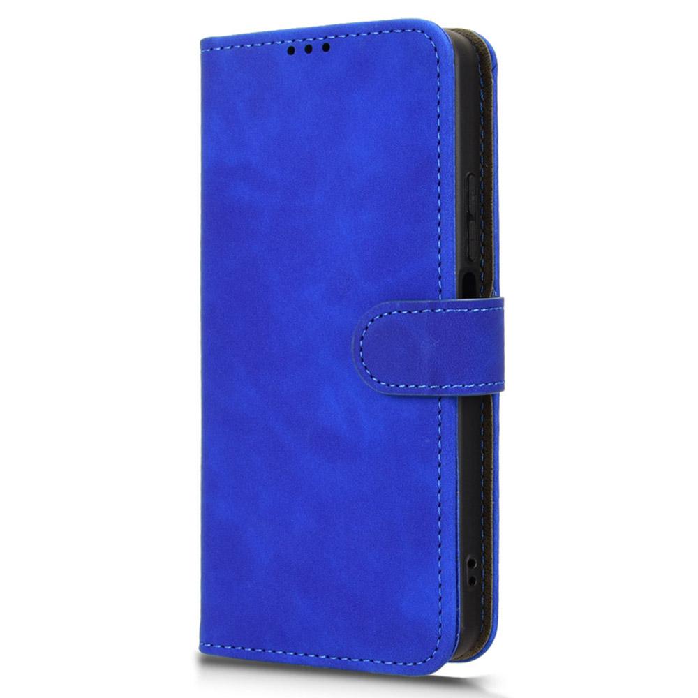 For TCL K33 5G Leather Case Skin Feel Anti Drop Wallet Flip Phone Cover