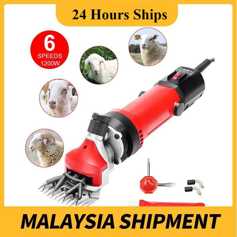 3500W Maszynka do Strzyżenia Sierści Zwierząt Trymer Regulowana 6 Prędkości 13 Zębów Elektryczna Owce Kozy Strzyżenie Nożyce do Wełny Owczej