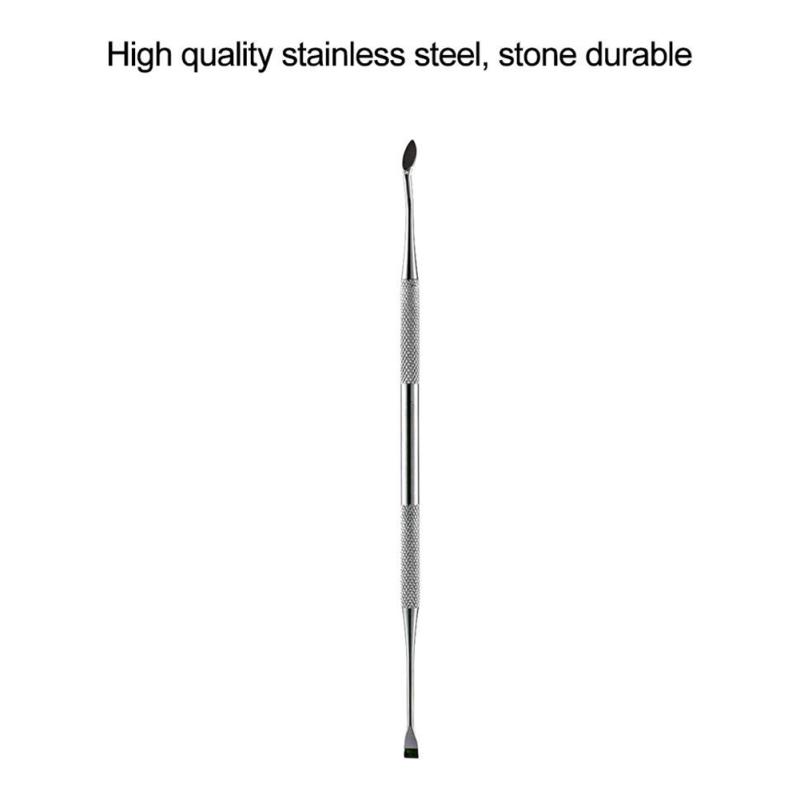 Pet Dog Toothbrush Stainless Steel Double Heads Pets Teeth Cleaning Tools Dental Stones Scraper