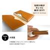 Miniature Business Card Holder Made of Cowhide Leather Simple Compact Large Capacity Business Card Case Unisex Navy [MASACCIO]