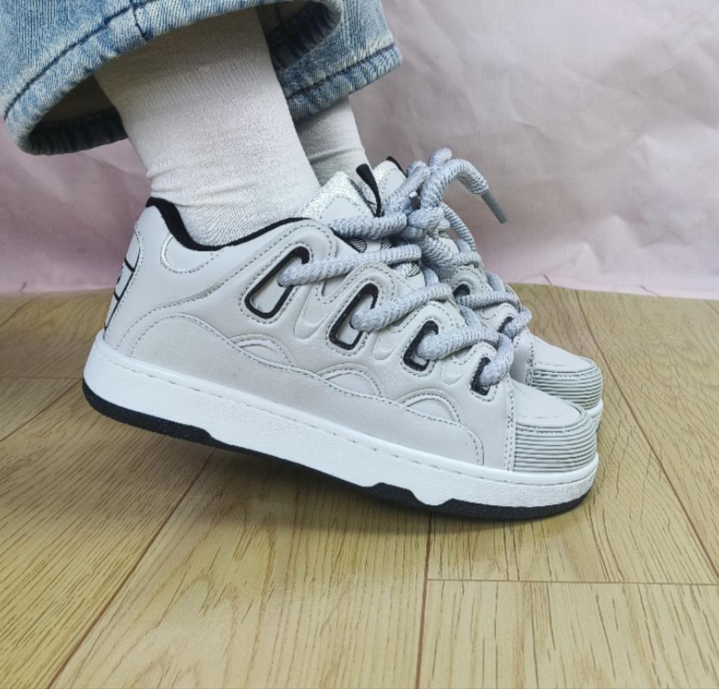 Guochao ins στυλ Χονγκ Κονγκ νέα μοντέρνα casual μικρά λευκά παπούτσια ανδρικά και γυναικεία πανεπιστημιακά ευέλικτα ζευγαρωτά ελαφριά αθλητικά παπούτσια skateboard