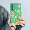 For Realme 7 RMX2151 RMX2155 Phone Case Realme7 4G Back Cover Soft Silicone Sweet Lovely Cartoon Panda Flower Printed Coque Capa