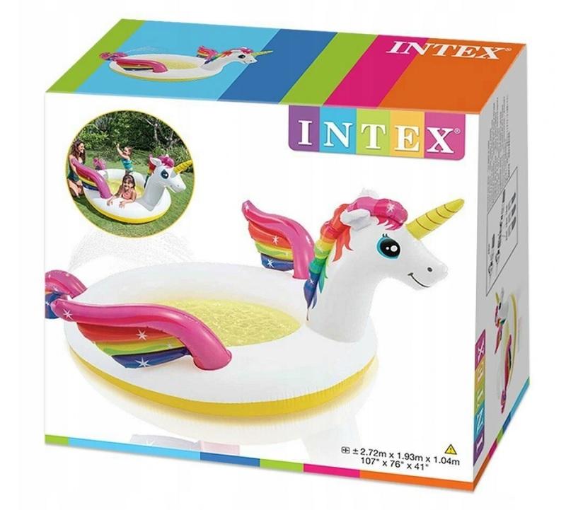 Swimming Pool 272x193x104 Unicorn With Sprayer #57441Np Intex