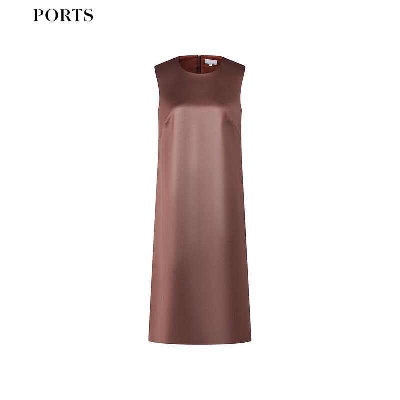 Ports Women's Glossy Sleeveless Midi Dress
