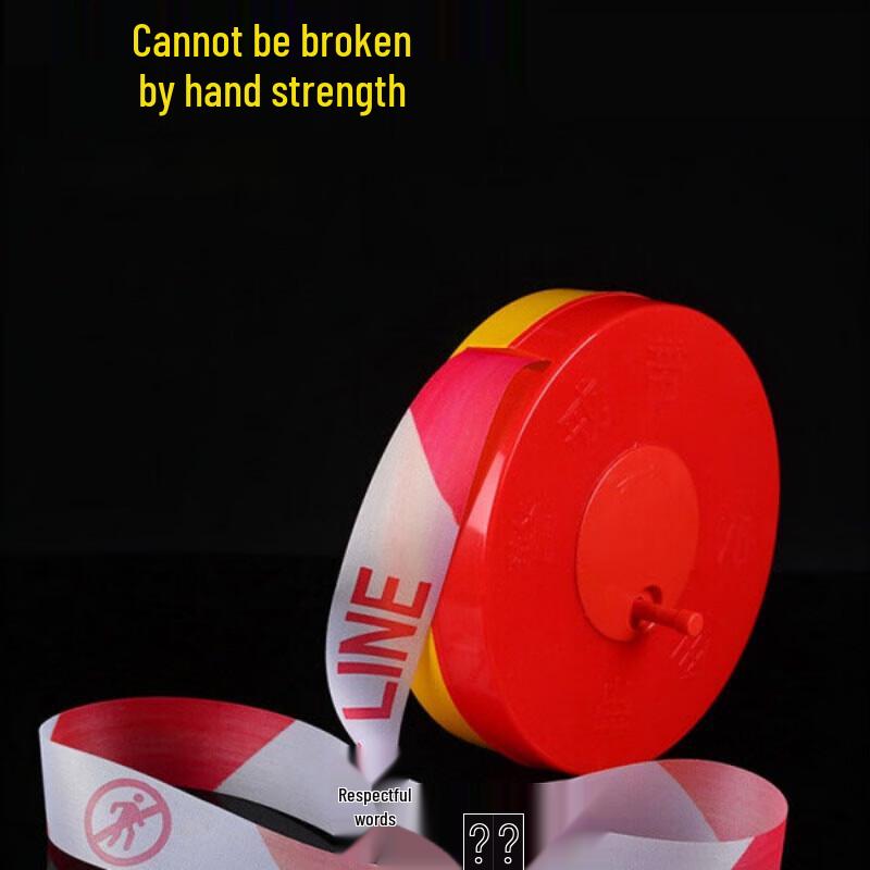 Reflective 100M Safety Barrier Warning Tape Reel