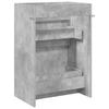 Bathroom Vanity Unit Concrete Grey 56 x 37.5 x 81 cm Particleboard