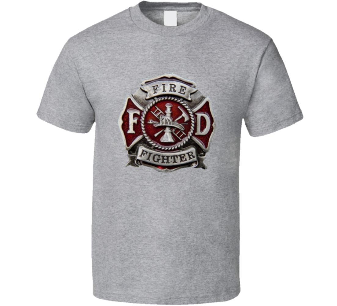 Firefighter TShirt Hero Unisex Clothing Novelty Gift Fashion Glam Public T-Shirt XXXXL