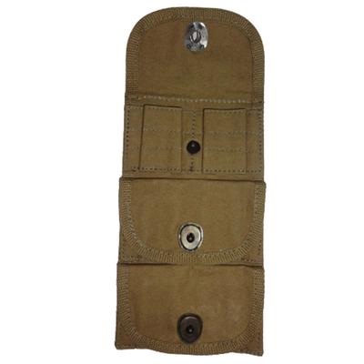 לָנוּ. מלחמת העולם הראשונה 1917 מחסנית חצי ירח קליבר .45 נרתיק 3 תאים - רפרודוקציה F8-YIC0-EMLT