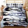 Cartoon Duvet Cover Set Bungo Stray Dogs Tales Of The Lost Bedding Set Comforter Duvet Cover Pillowcase Queen King Home Textiles