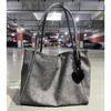 Solid Color Bag Handbag for Girl Women Large Capacity Shopping Bag