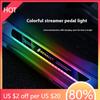 For Renault 2026 New Hub Caps LED Welcome Pedal Car Scuff Plate Pedal Door Sill Pathway Light For Renault RS Clio Lanuna Logan Q