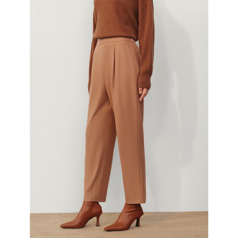 Anna Kou Women's Slim Fit Commuter Cropped Winter Pants