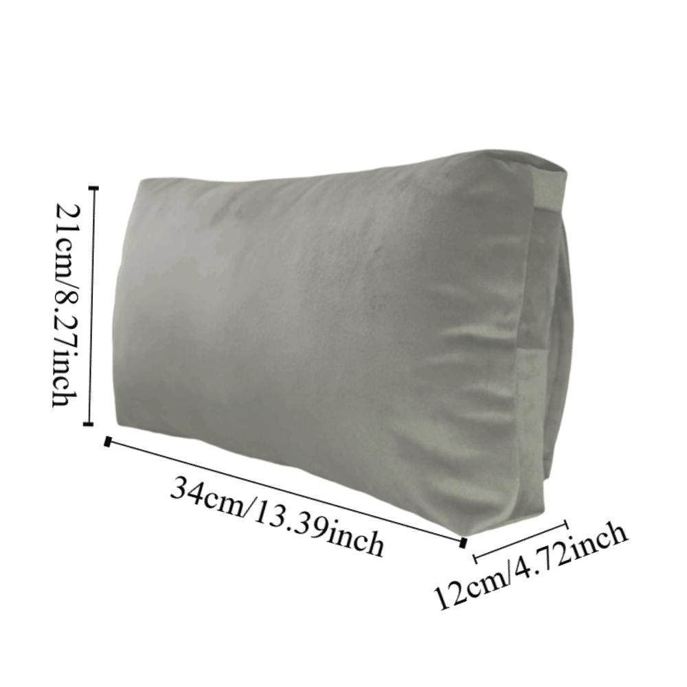 Comfortable Non-Slip Base Head Pillow Neck Support Velvet Cover Recliner Neck Pillow Pain Relief Neck Support Cushion Home
