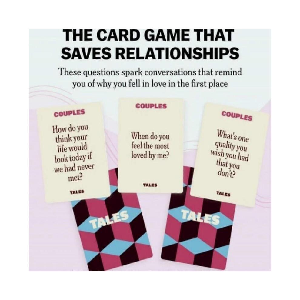 Tales Couples Edition 150 Curated Questions To Deepen Connection and Create Lasting Memories for Every Stage of Relationship