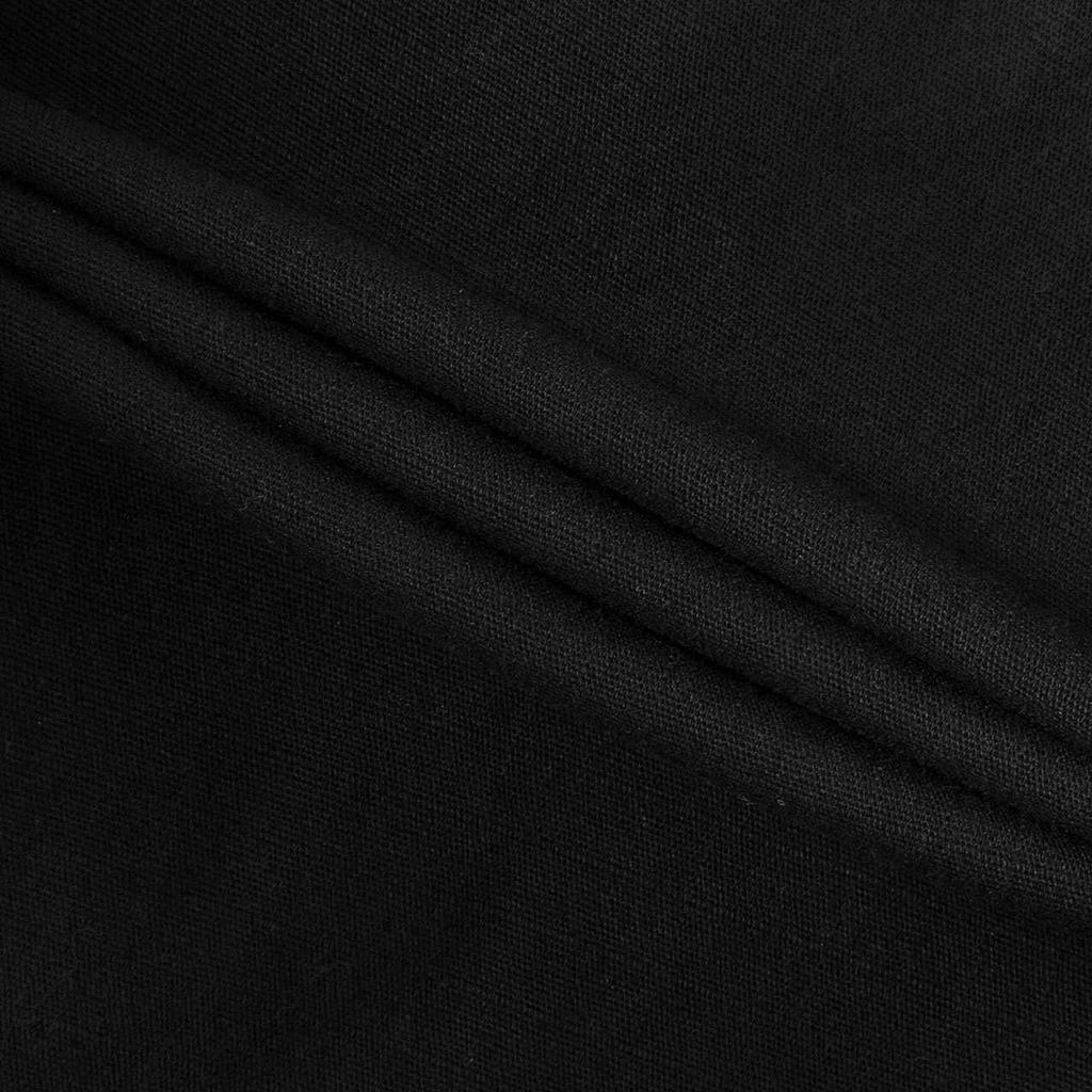 Vans Comfortable Woven Solid Color Versatile Work Style Casual Pants Men bottoms Black VN000M2ABLK