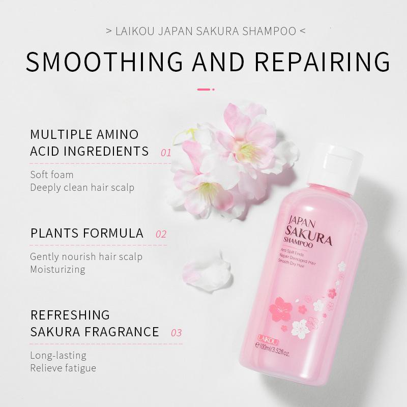 LAIKOU Sakura Split Hair Smooth Feuchtigkeits- und Nährstoff-Haarspülung 100ML
