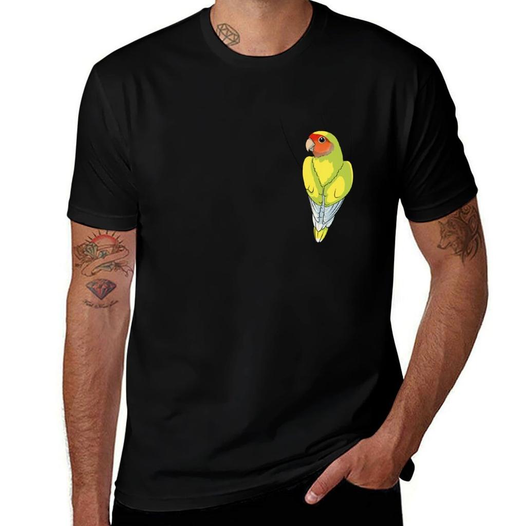 Lutino PeachFaced Lovebird TShirt Summer Festival TShirt