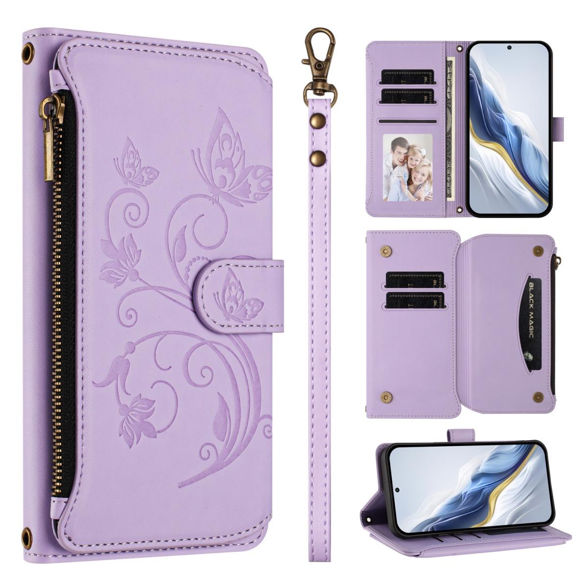 

Zipper Leather Wallet Phone Case on For Samsung Galaxy A17 A07 A56 A36 A26 A16 A06 A55 A35 A25 A15 A05 A05S Cards Cover Fundas Galaxy A05s