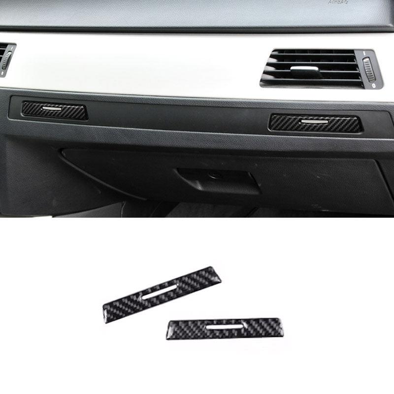 Für BMW 3er Reihe E90 E92 E93 2005 - 2011 2012 Auto Mittelkonsole Beifahrer Armaturenbrett Panel Leiste Getränkehalter Abdeckung Rahmen Zierleiste