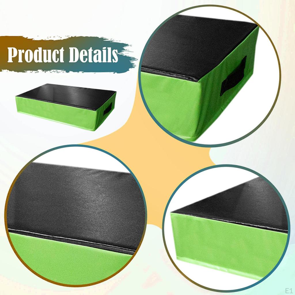 Plyometrische Sprungbox Gewichtheben Fallpad Fitness Stoßdämpfungsmatte für Bodenschutz Springen