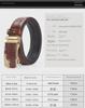 Men's High-End Crocodile Pattern Leather Belt with Alloy Automatic Buckle, Perfect for Business Wear