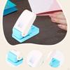 Stamp Paper Punch Shape Hole with 10 Colors Glitter Sponge Papers Puncher for