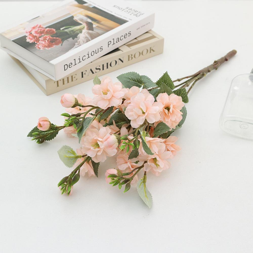 

Элегантный шелковый букет роз из 5 головок искусственные растения искусственные розы цветы уличный декор для сада шампанского