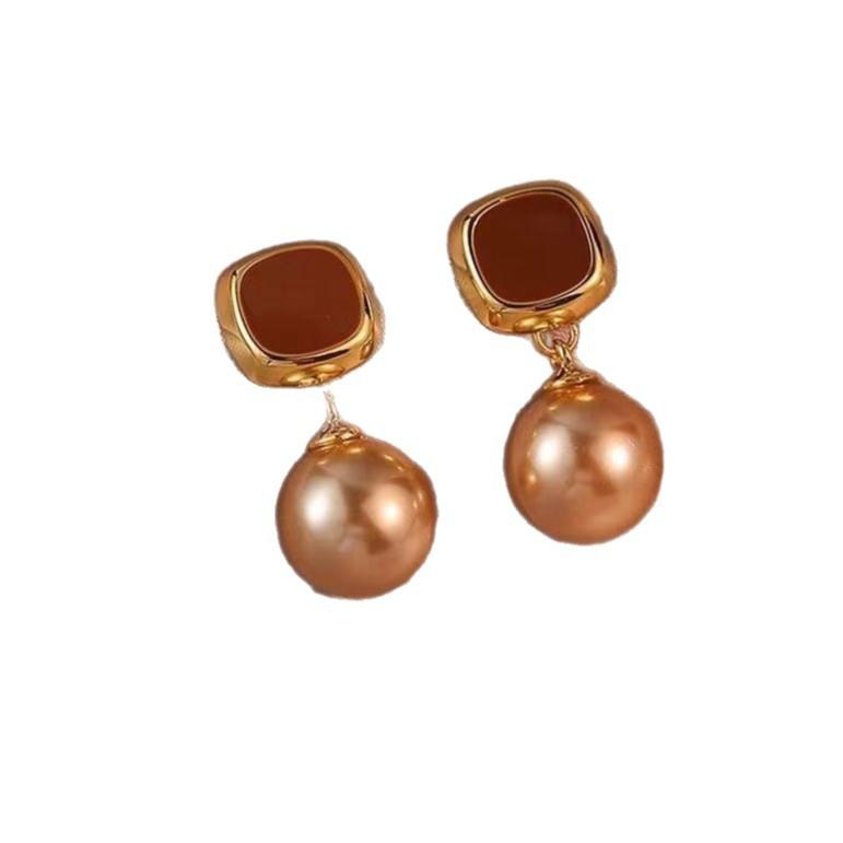 Women's Versatile Earrings for Autumn and Winter Temperament
