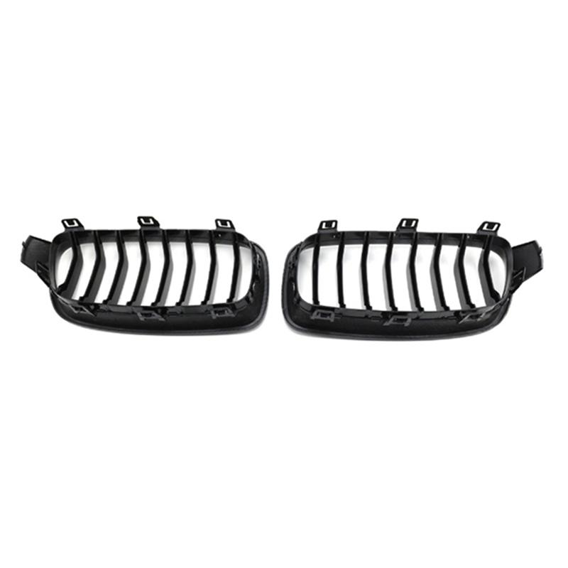 Car Glossy Black Front Hood Kidney Mesh Sport Racing Grills Parts For BMW 3 Series F30 F31 F35 F80 2012-2018