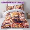 Hunter Hisoka Killua Duvet Cover Bedding Set 3pcs Print Cartoon Children Gift Various Sizes Extra Large Size Set