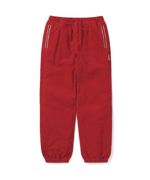 Thisisneverthat Corduroy Track Pant Red S