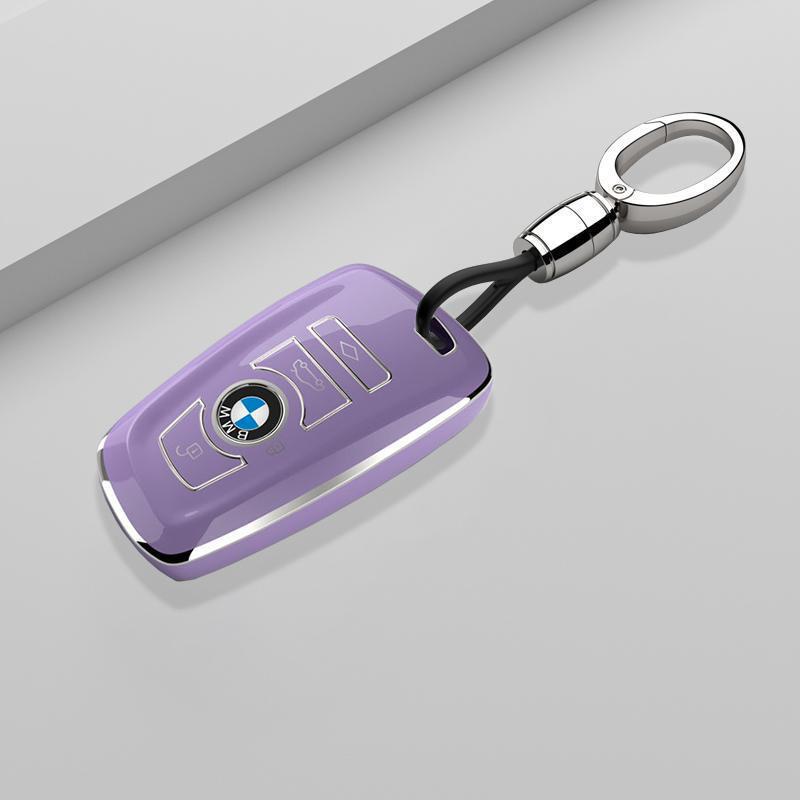 BMW X3 Key Case (2011-2016 Models) - Luxury Shell with Buckle, Simple Design for Men