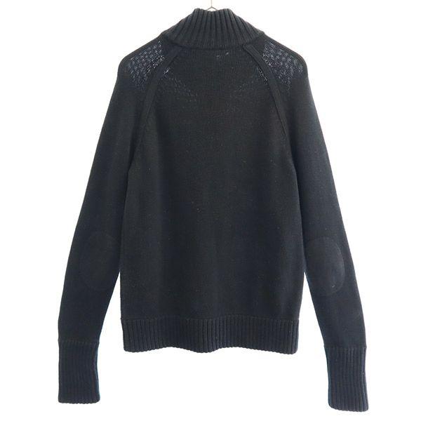 POLO JEANS COMPANY bavlněná pletená bunda na zip M černá Dámská Použitá