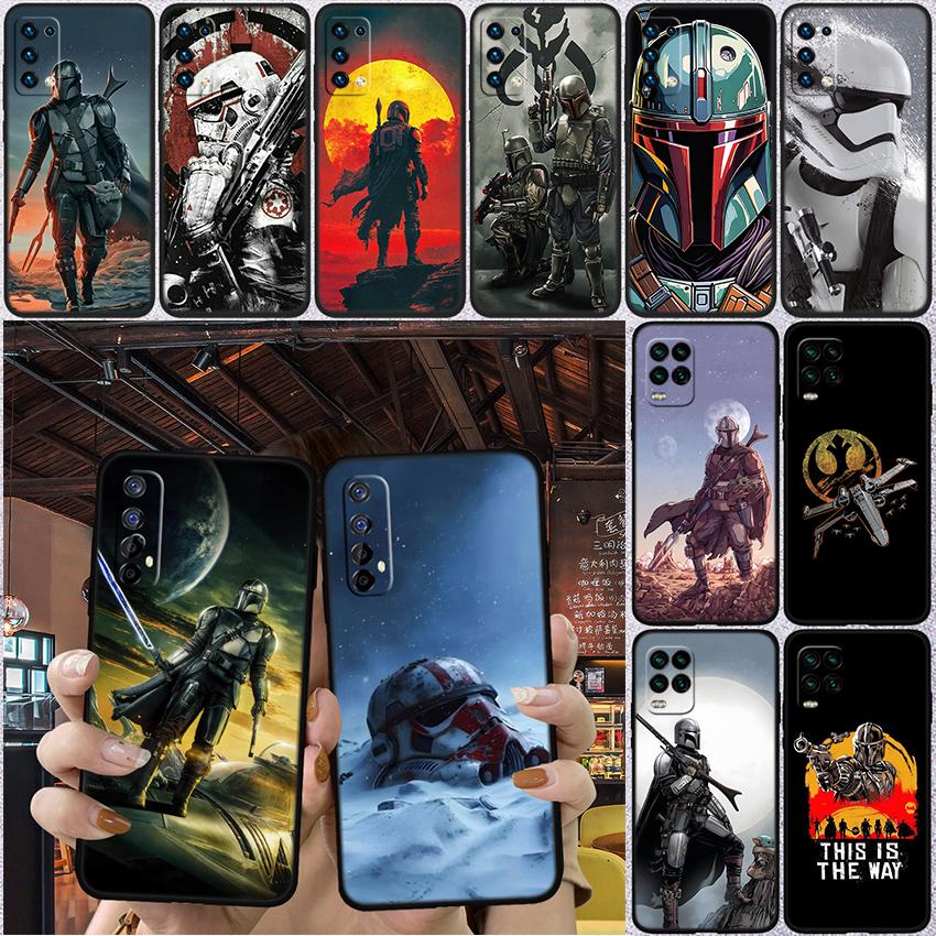 Star Wars Mandalorian New High-End Shell Phone Case for Redmi Note 10 11 12 Pro Max 10S 10C 10T 11A 11S 12S 12C