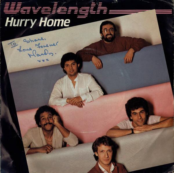

7inch Record WAVELENGTH - Hurry Home ARO281 Ariola 1982 UK Rock Used