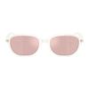 Versace Temple Logo Acetate Square Sunglasses Women's White 65979787 VE4514D55441T-White 53/17/140 - H.38