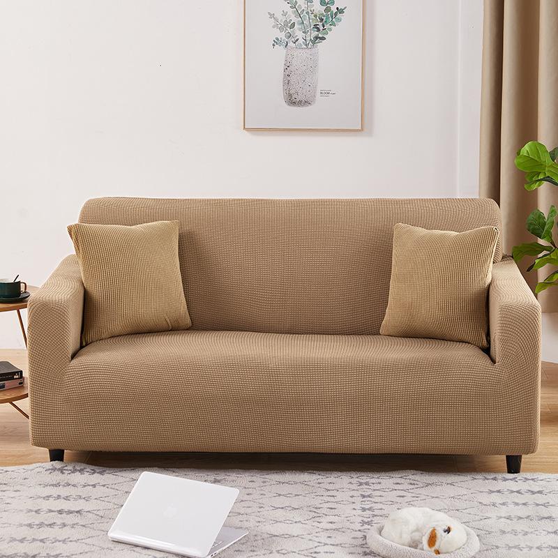 Stretch Sofa Cover Cover Three-Person All-Inclusive Seat Cover Simple Modern Four Seasons Universal Non-Slip Sofa Cushion Cover Towel